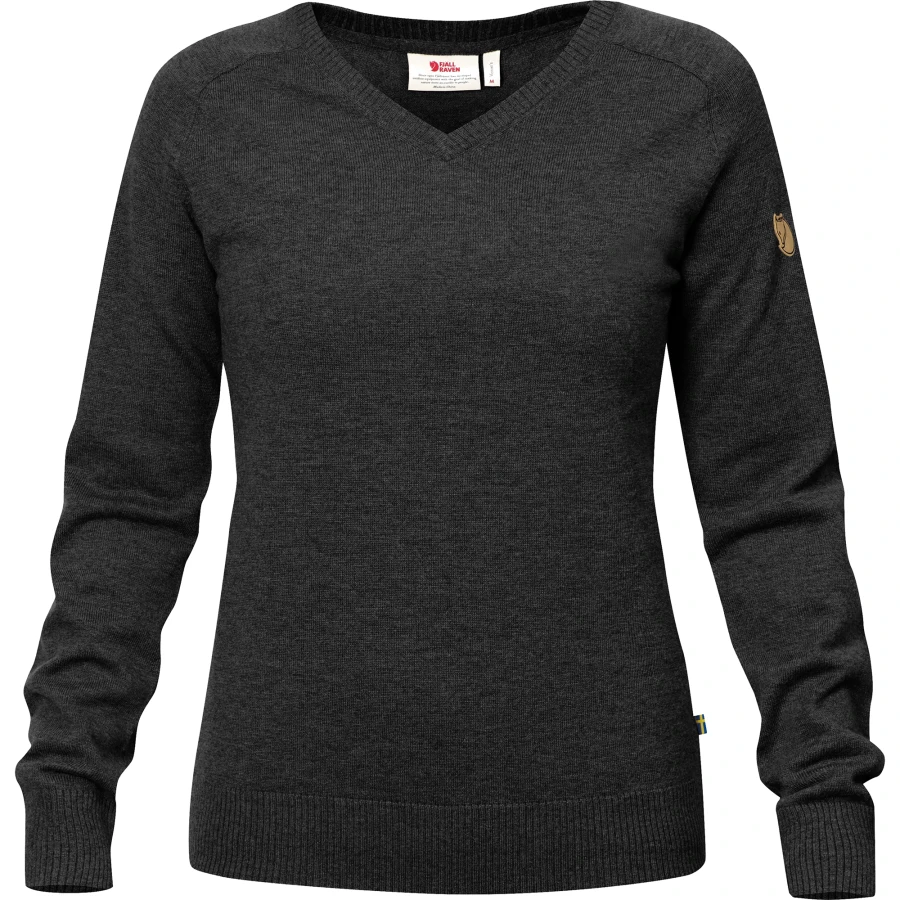 Sormland V-Neck Sweater W, kolor: 030 - Dark Grey