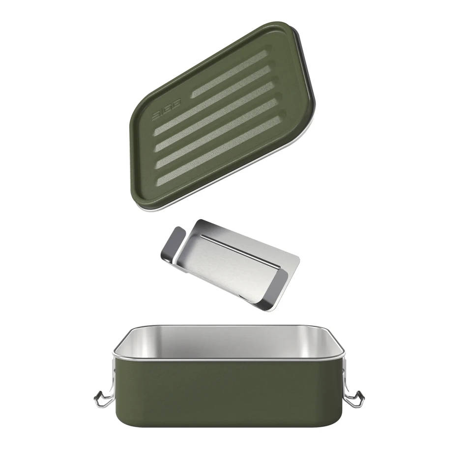 SIGG Gemstone Lunchbox, kolor: Roasted Green