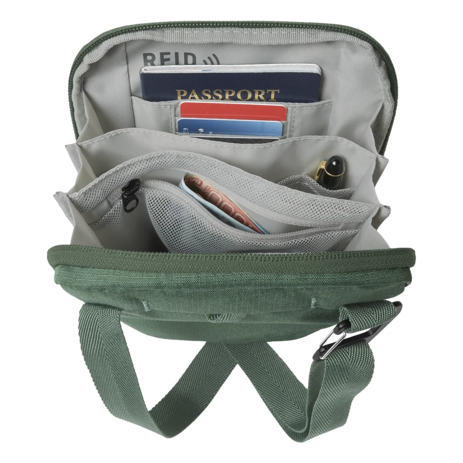Eagle Creek Stash RFID Crossbody Bag, kolor: Green