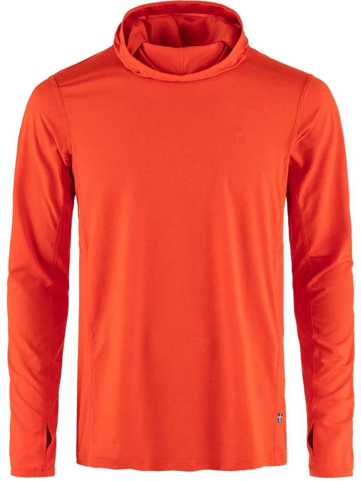 Fjallraven Abisko Sun Hoodie, kolor: 214 - Flame Orange