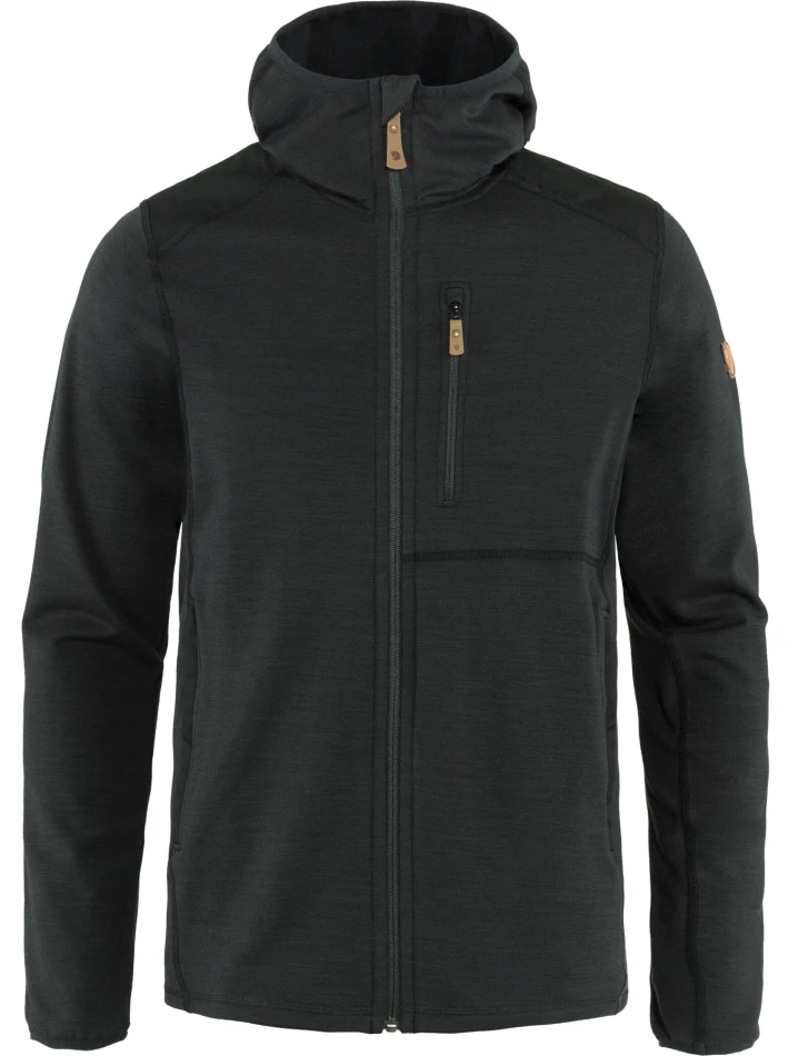 Fjallraven Keb Fleece Hoodie, kolor: 550 - Black