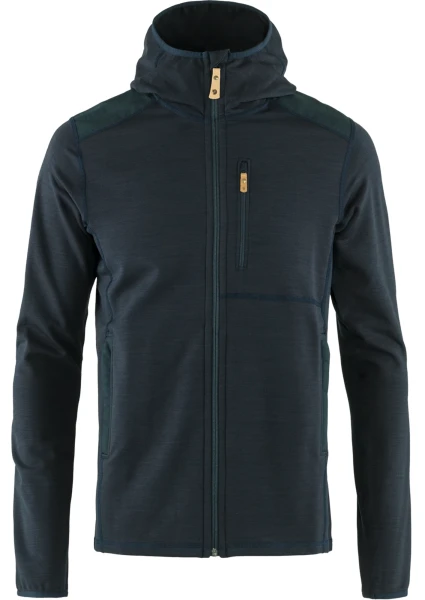 Fjallraven Keb Fleece Hoodie, kolor: 555 - Dark Navy
