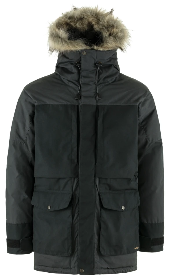 Fjallraven Polar Parka, kolor: 048-550 - Iron Grey-Black