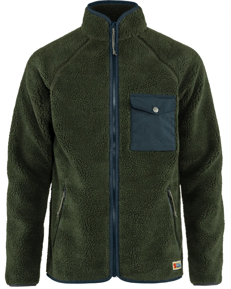 Fjallraven Vardag Pile Fleece, kolor: 662 - Deep Forest