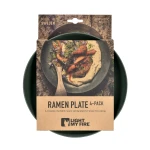 Light My Fire Ramen Plate 4-pack, kolor: Sage Green