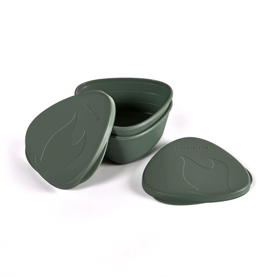 Light My Fire SnapBox Original 2-pack, kolor: Sage Green