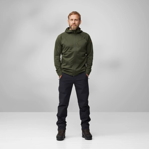 Fjallraven Abisko Grid Fleece Hoodie