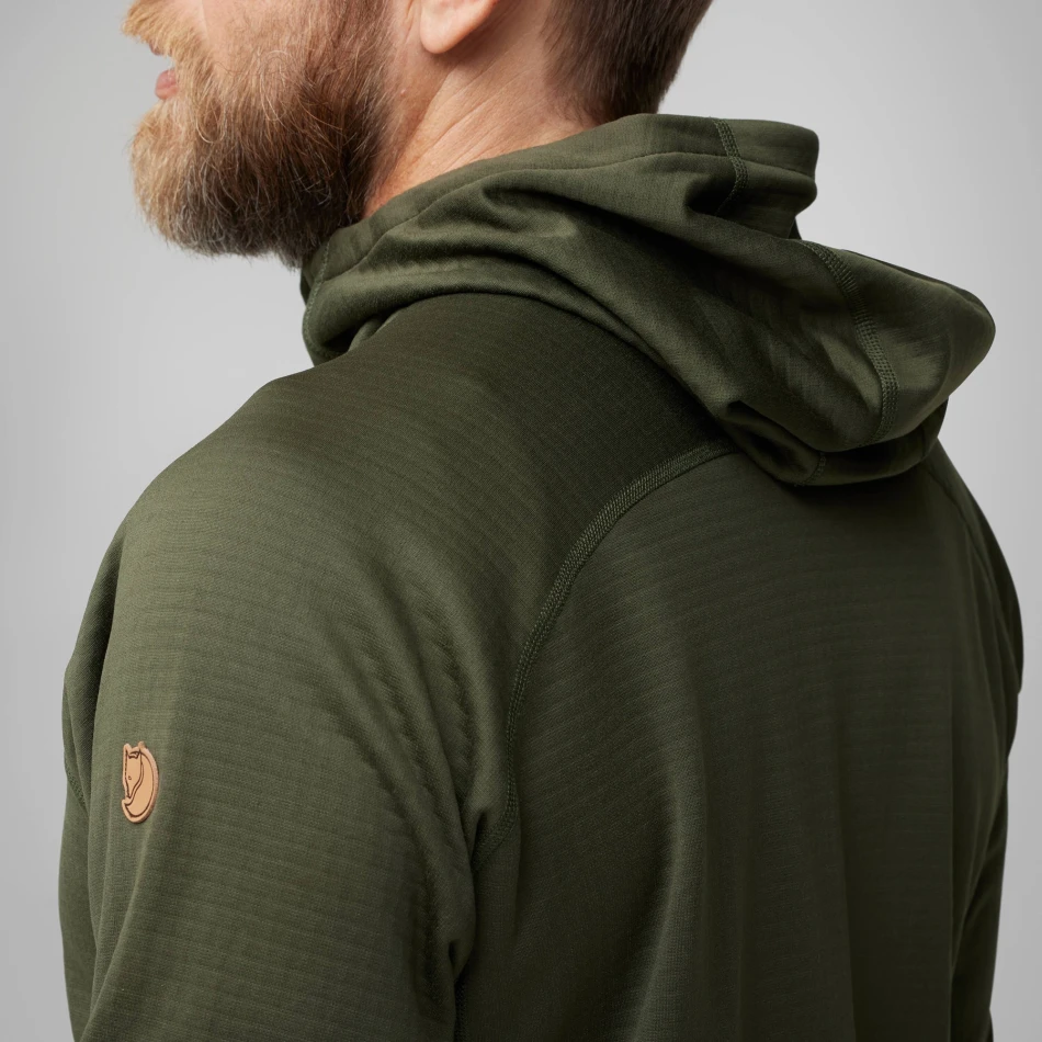 Fjallraven Abisko Grid Fleece Hoodie