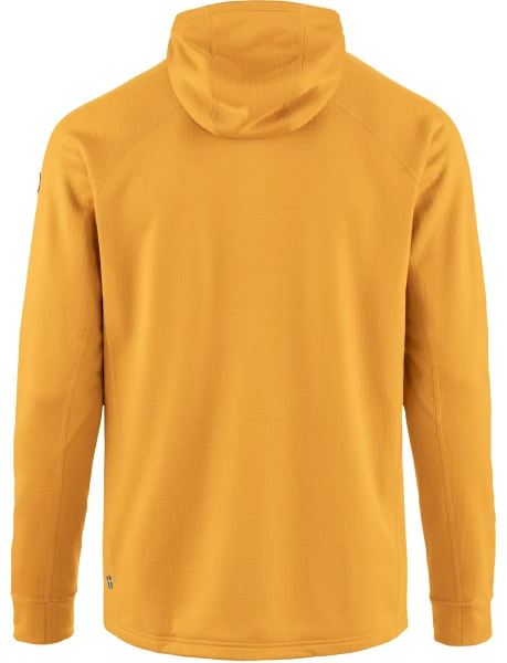 Fjallraven Abisko Grid Fleece Hoodie, kolor: 161 - Warm Yellow