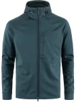 Fjallraven Abisko Grid Fleece Hoodie, kolor: 570 - Mountain Blue