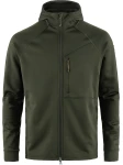 Fjallraven Abisko Grid Fleece Hoodie, kolor: 662 - Deep Forest