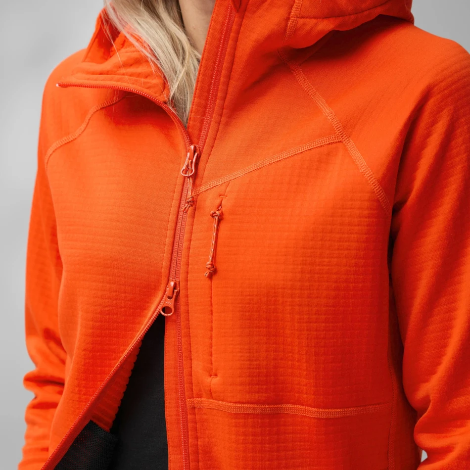 Fjallraven Abisko Grid Fleece Hoodie W