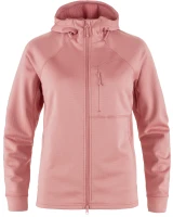 Fjallraven Abisko Grid Fleece Hoodie W, kolor: 300 - Dusty Rose