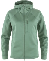 Fjallraven Abisko Grid Fleece Hoodie W, kolor: 614 - Patina Green