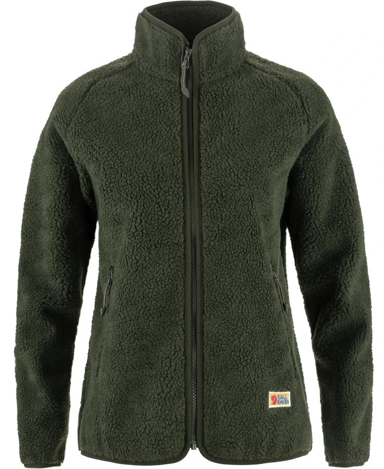 Fjallraven Vardag Pile Fleece W, kolor: 662 - Deep Forest
