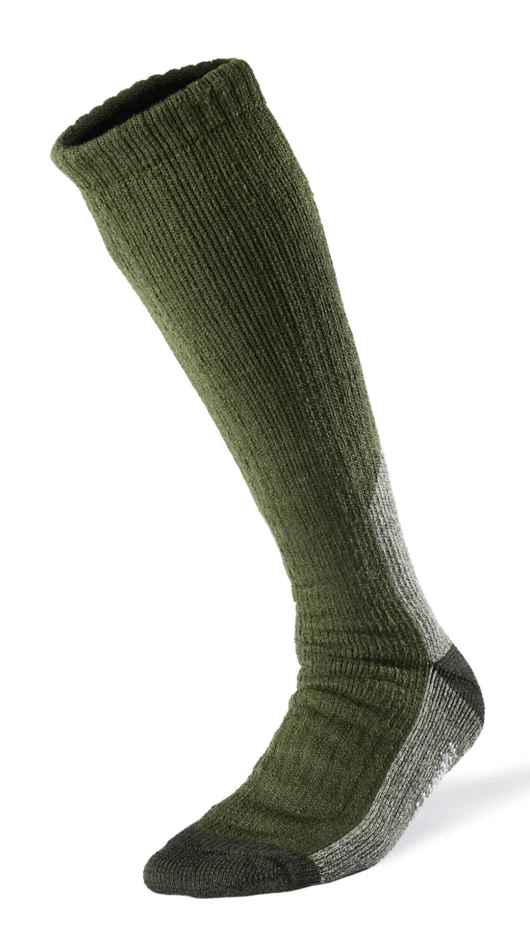 Geoff Anderson Wizwool Heavyweight Sock, kolor: Green - zielony