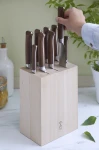 Opinel Kitchen Knife Storage Block 9 knives