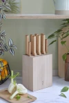 Opinel Kitchen Knife Storage Block 9 knives