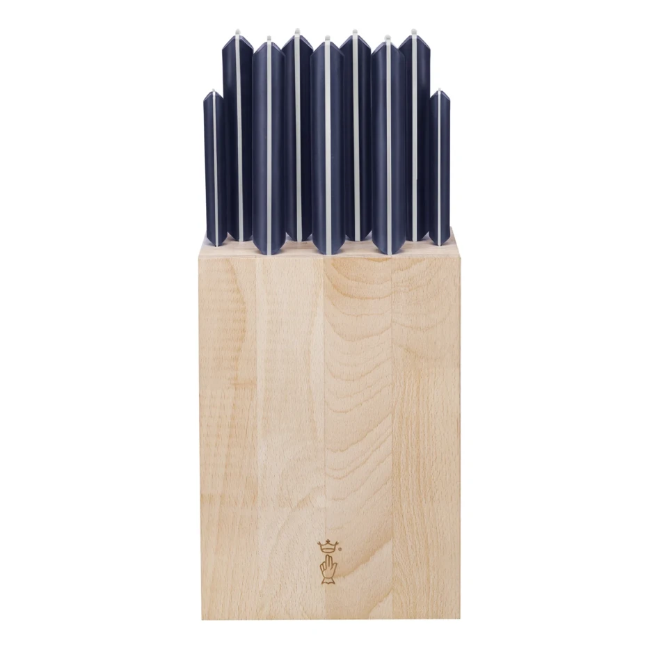 Opinel Kitchen Knife Storage Block 9 knives