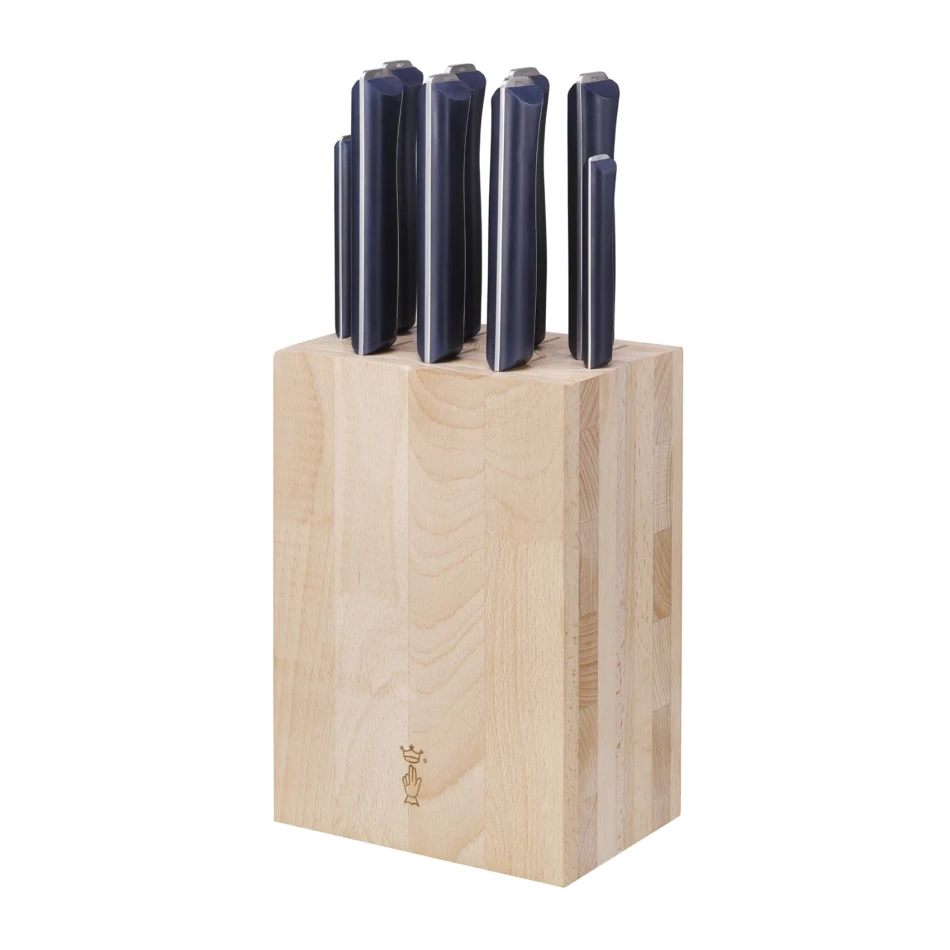 Opinel Kitchen Knife Storage Block 9 knives