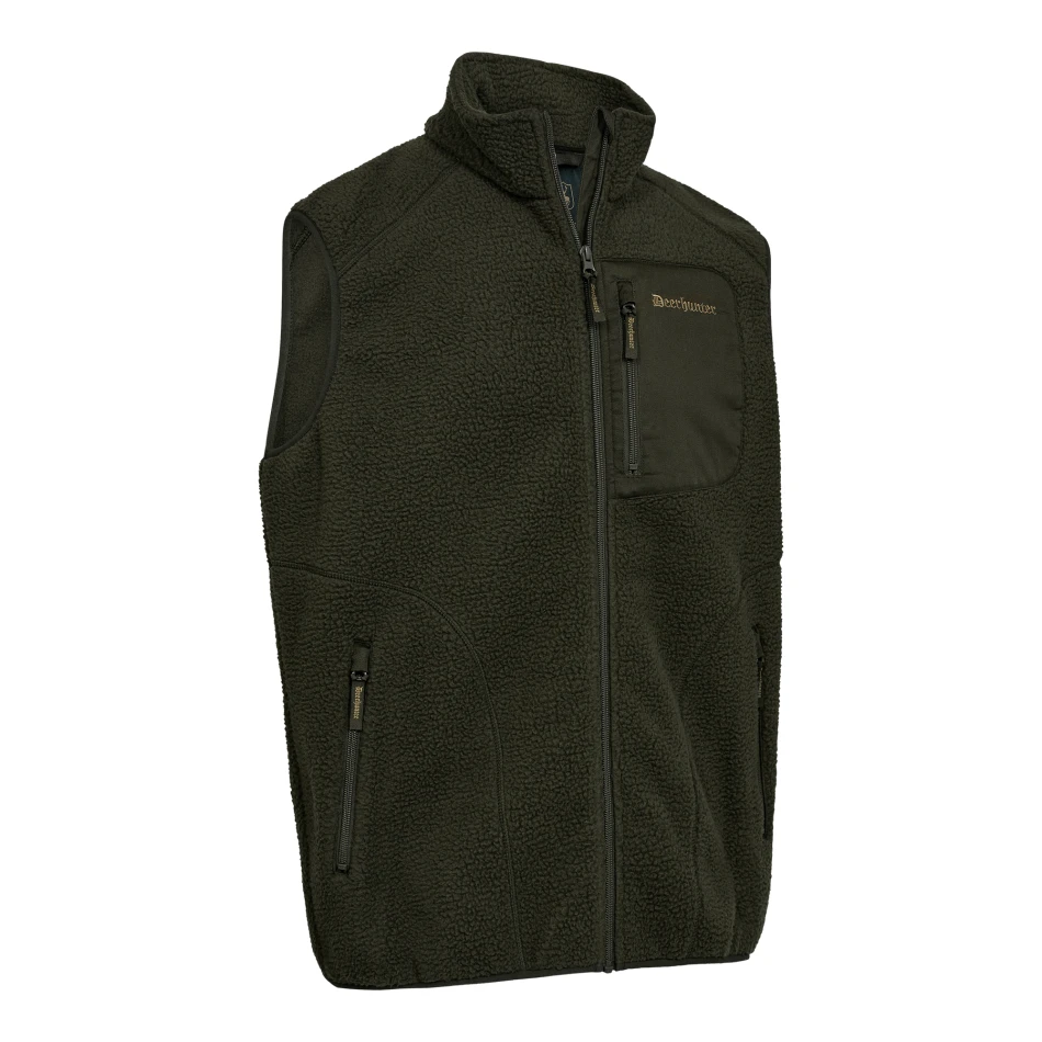 Atlas Fleece Waistcoat, kolor: 361 - Forest Green
