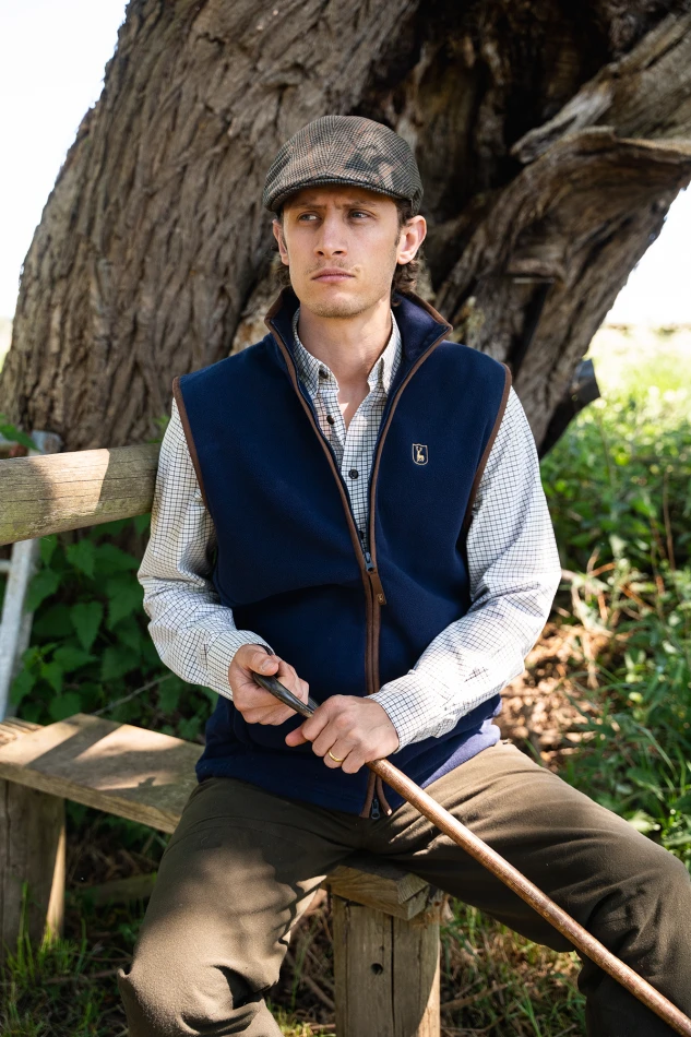Cumbria Fleece Waistcoat, kolor: 786 - Dark Blue