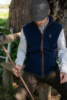 Cumbria Fleece Waistcoat, kolor: 786 - Dark Blue