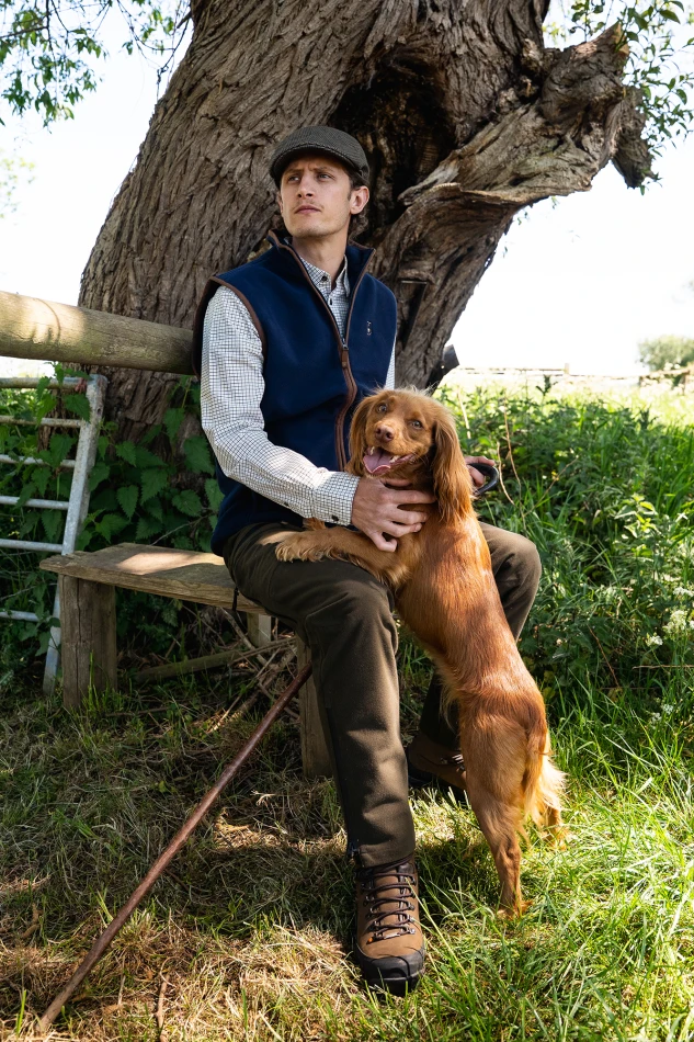 Cumbria Fleece Waistcoat, kolor: 786 - Dark Blue