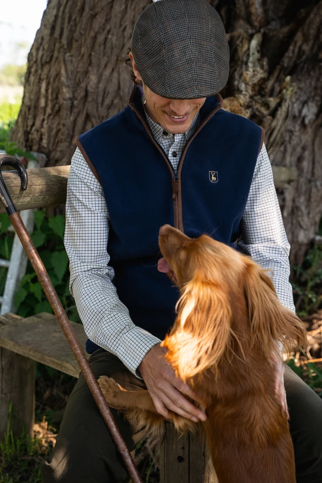 Cumbria Fleece Waistcoat, kolor: 786 - Dark Blue