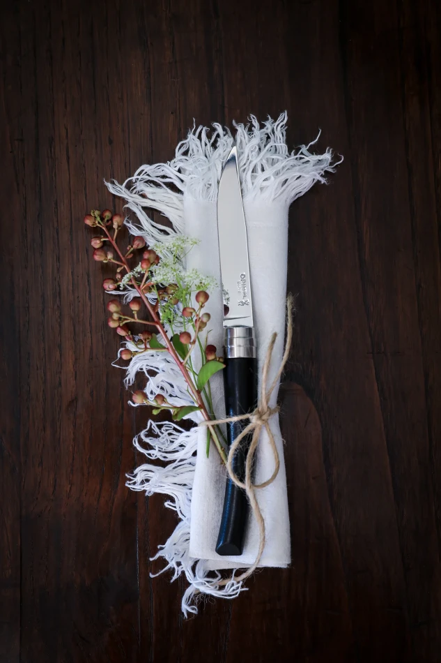 Opinel Table Chic Ebony Set
