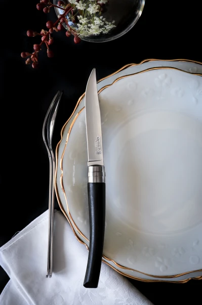 Opinel Table Chic Ebony Set