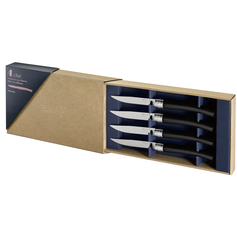 Opinel Table Chic Ebony Set