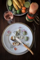 Opinel Table Chic Olive Wood Set