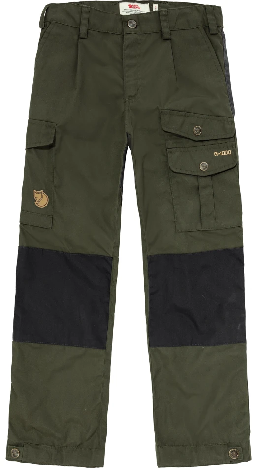 Fjallraven Kids Vidda Trousers, kolor: 662 - Deep Forest