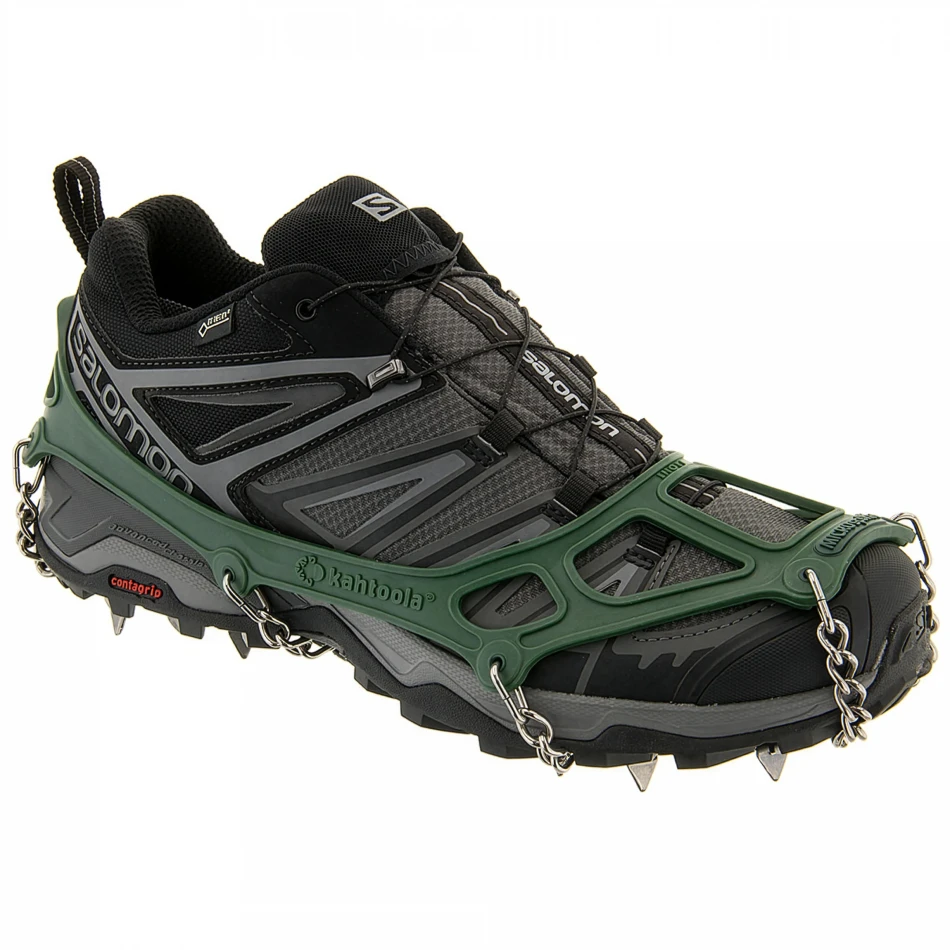 Kahtoola MICROspikes Footwear Traction, kolor: Forest Green