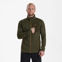 Sarek Knitted Jacket, kolor: 365 - Olive Night melange