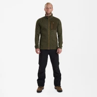 Sarek Knitted Jacket, kolor: 365 - Olive Night melange