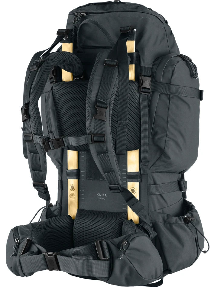 Fjallraven Kajka 55, kolor: 037 - Coal Black, 3