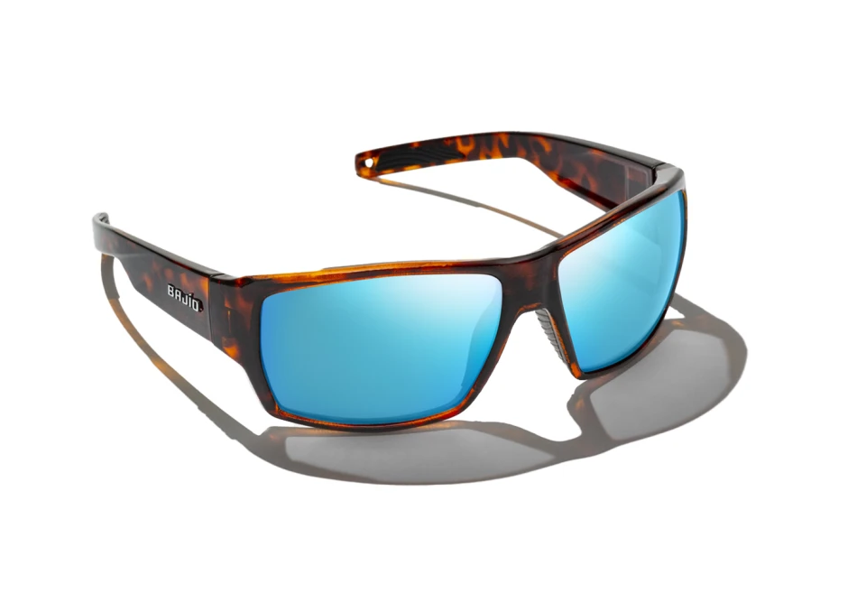 Dark Tortoise Matte Blue Mirror (policarbon)