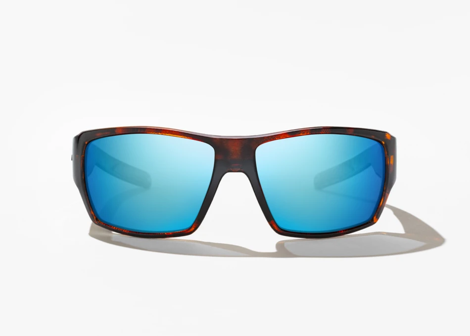 Dark Tortoise Matte Blue Mirror (policarbon)