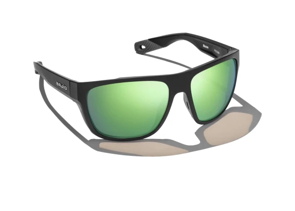 Las Rocas Black Matte Green Mirror PC - bifocal