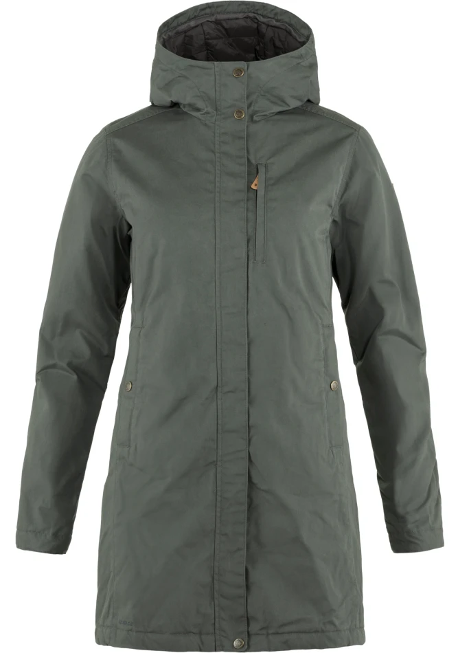 Fjallraven Kiruna Padded Parka W, kolor: 050 - Basalt