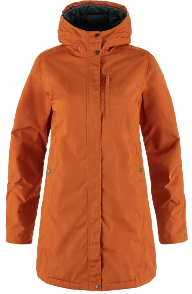 Fjallraven Kiruna Padded Parka W, kolor: 243 - Terracotta Brown