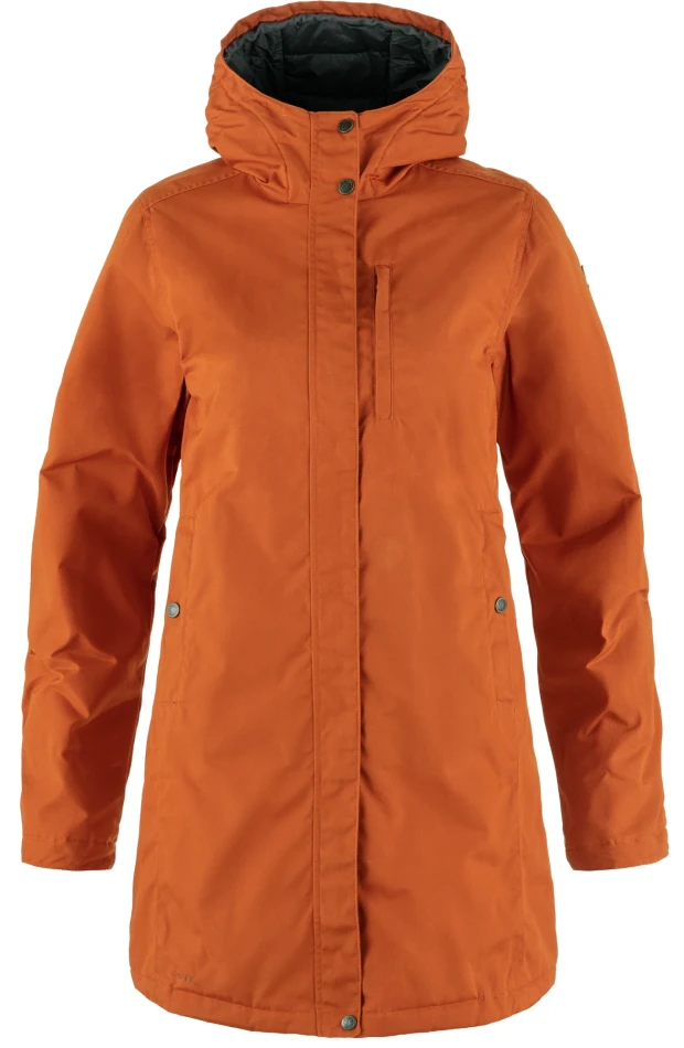 Fjallraven Kiruna Padded Parka W, kolor: 243 - Terracotta Brown