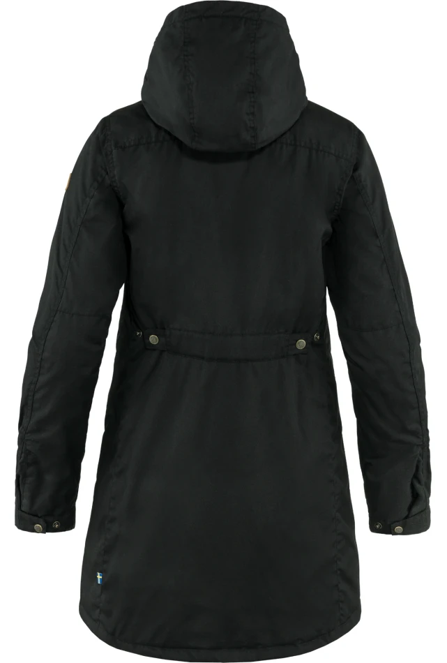 Fjallraven Kiruna Padded Parka W, kolor: 550 - Black