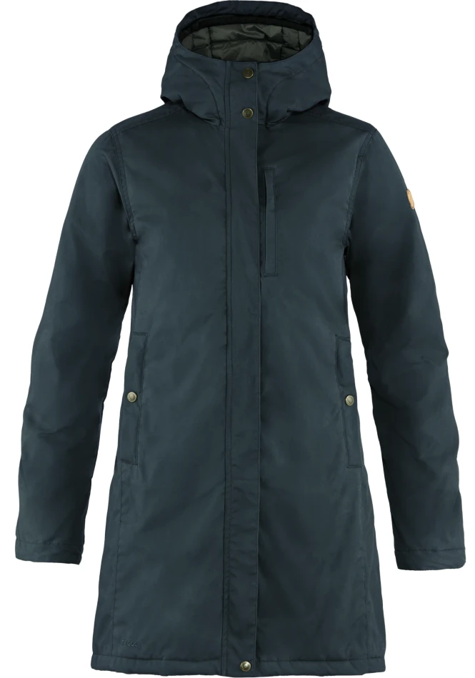 Fjallraven Kiruna Padded Parka W, kolor: 555 - Dark Navy