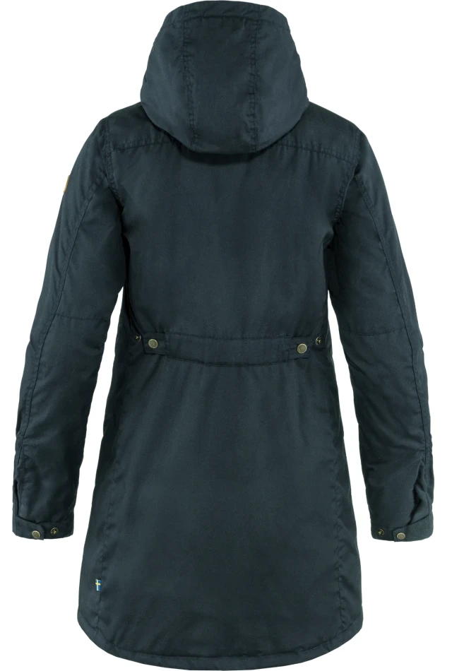 Fjallraven Kiruna Padded Parka W, kolor: 555 - Dark Navy