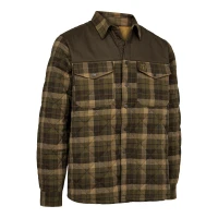 Elbert Padded Shirt Jacket, kolor: 55684 - Brown Check - 1