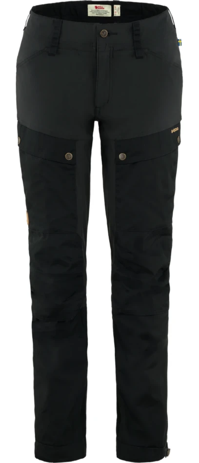 Fjallraven Keb Trousers Curved W, kolor: 550 - Black, 1
