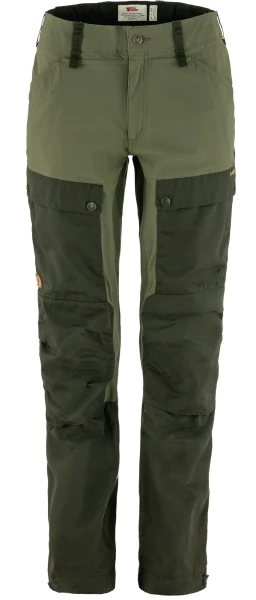 Fjallraven Keb Trousers Curved W, kolor: 662-625 - Deep Forest-Laurel Green, 1
